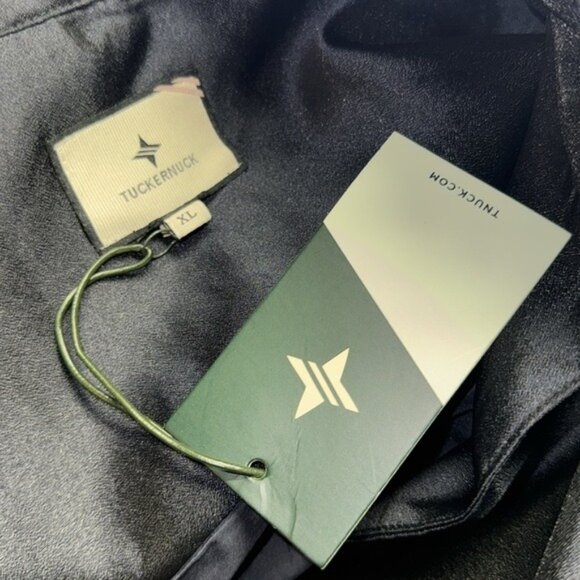 Tuckernuck | NEW Navy Jasmine Vine Jacquard Palmerston Dress Size XL - Picture 11 of 11